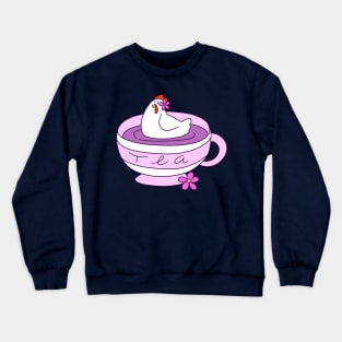 Chicken Tea Crewneck Sweatshirt